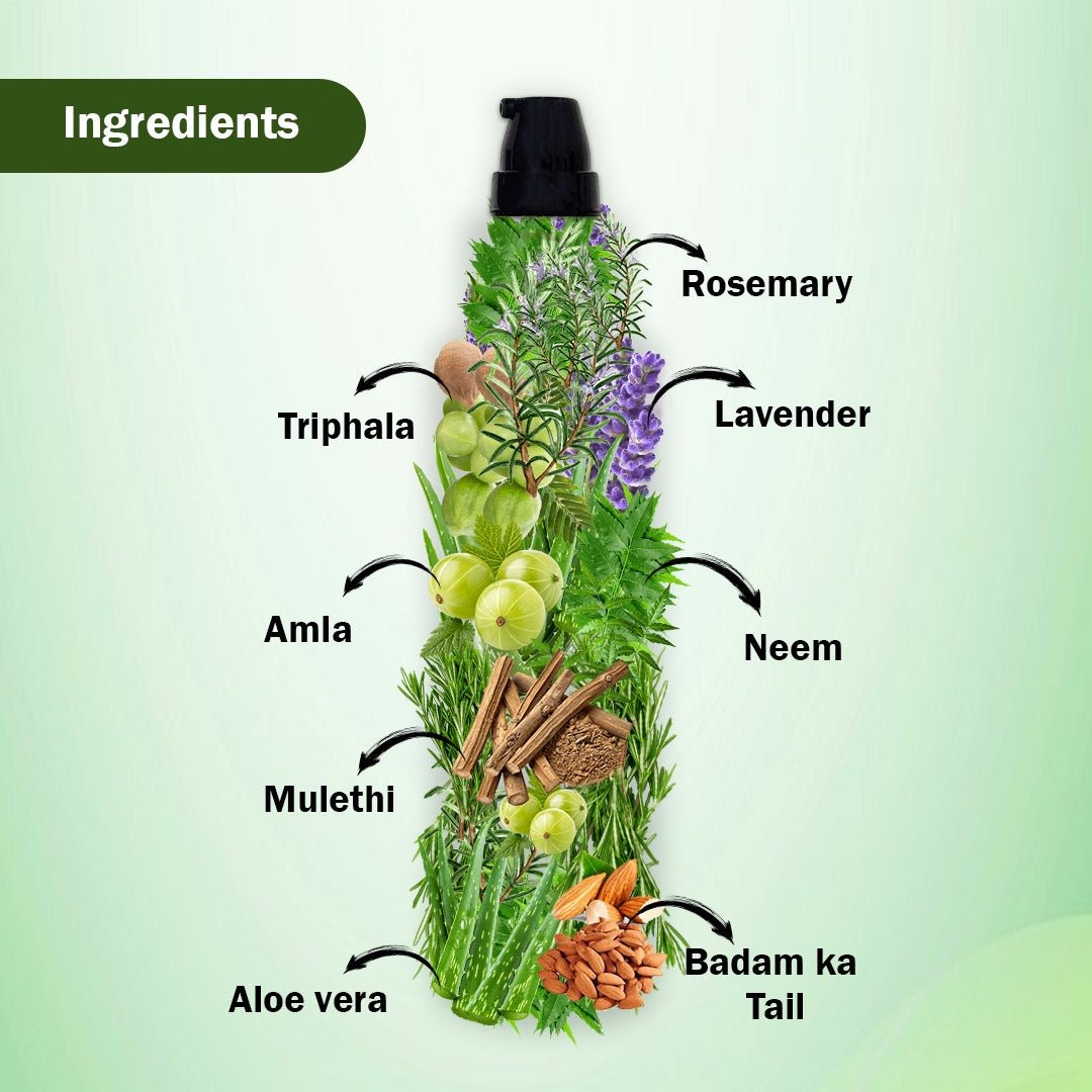Rosemary Hair Oil (Added with 21 Powerful ingredients)