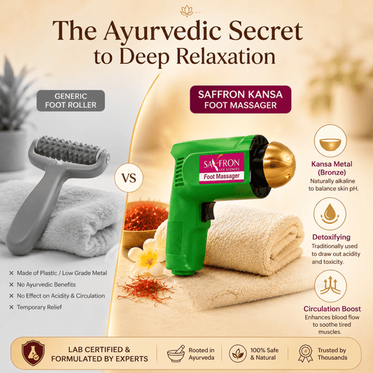 Saffron Foot Massager