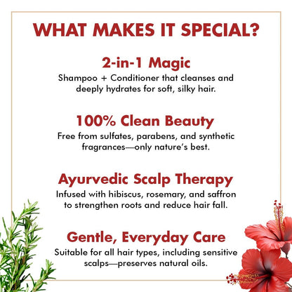 Hair Cleanser & Conditioner 2-in-1