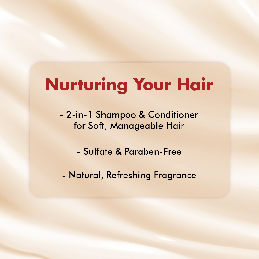 Hair Cleanser & Conditioner 2-in-1