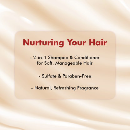 Hair Cleanser & Conditioner 2-in-1