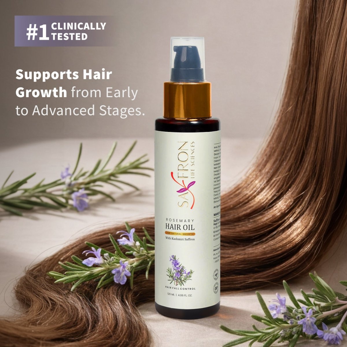 Rosemary Hair Oil (Added with 21 Powerful ingredients)