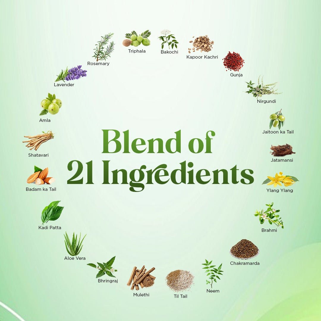 Rosemary Hair Oil (Added with 21 Powerful ingredients)