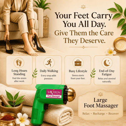 Saffron Foot Massager